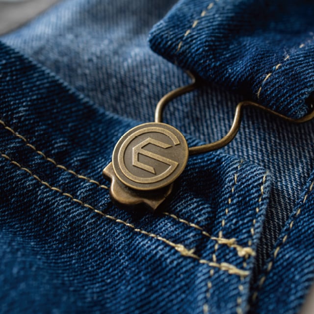 グレースエンジニア ベーシックサロペット ワンウォッシュ GE-690