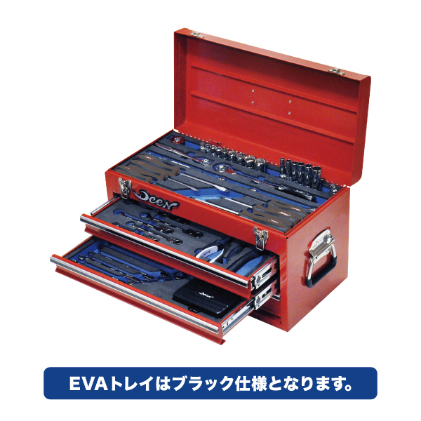 DEEN 工具セット クリエイティブバーション GSDNCR-BK/R | 工具用品