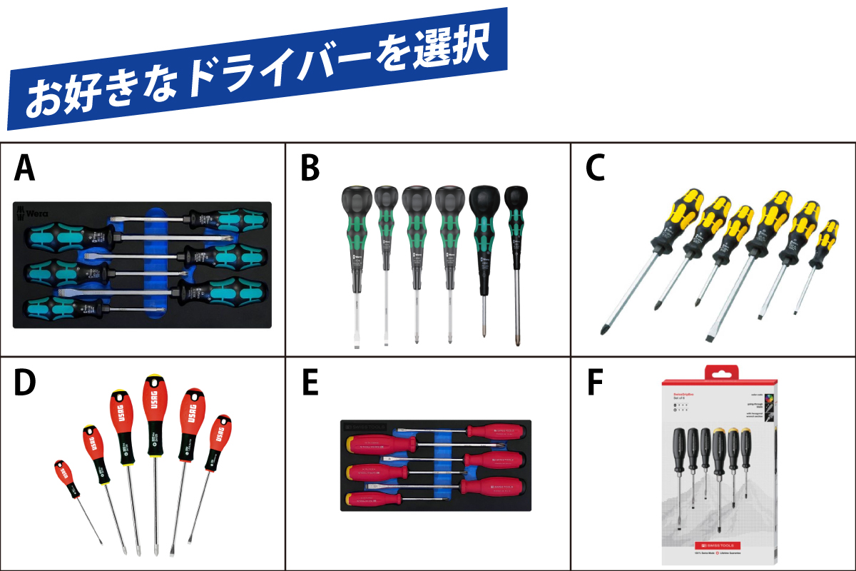 ヨーロッパカスタム】DEEN クリエイティブセット 【ブラック】 | 工具