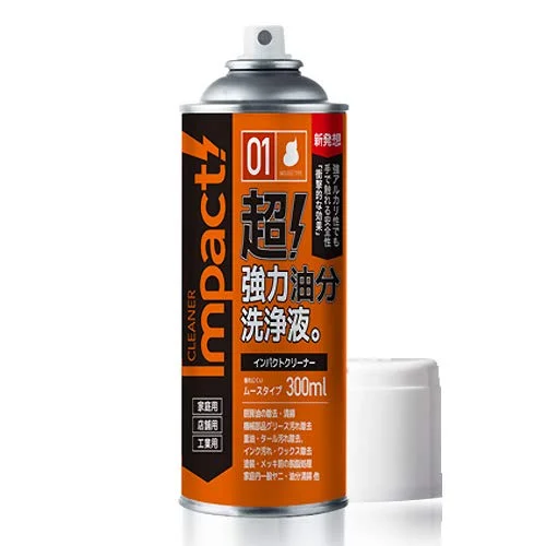 インパクトクリーナー ムースタイプ 300ml　※訳アリ品　INPC-01-300