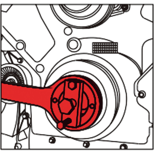 JTC クランクプーリー固定レンチ JTC4129 | の通販 | ファクトリーギア