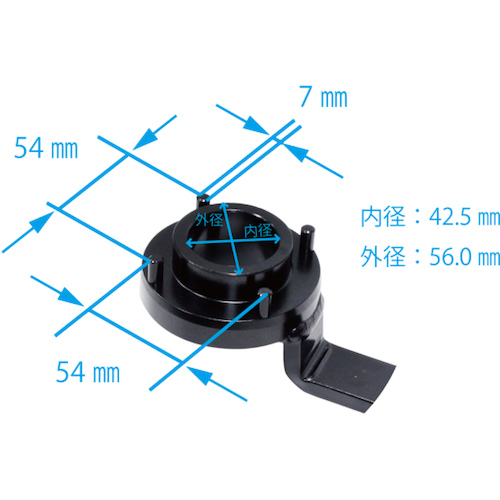 □JTC カムシャフトプーリー固定レンチ JTC4409(4716772)[法人・事業所