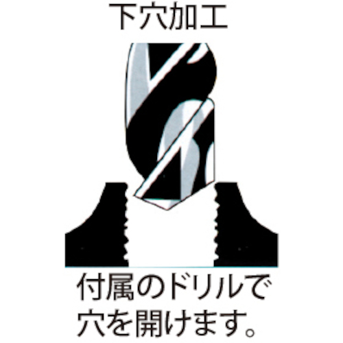 JTC 新しいねじ山を作る道具 M5X0．8 JTC4780 | 工具用品専門通販