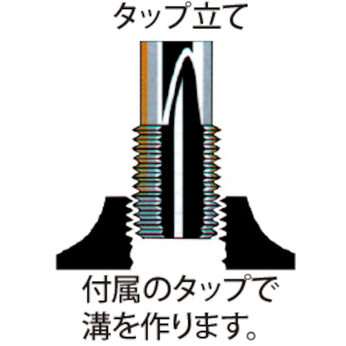 JTC 新しいねじ山を作る道具 M5X0．8 JTC4780 | 工具用品専門通販
