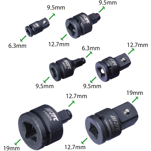 JTC 変換アダプターセット インパクト用 JTC646S | ファクトリーギア