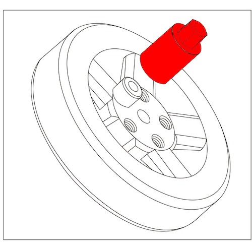 JTC ユニバーサルホイールナットエキストラクター JTC6968