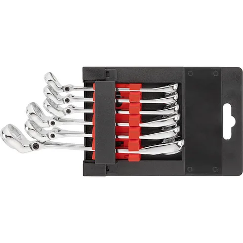 JTC 6PCS コンビネーション首振りフレアナットレンチセット JTC 6PCS コンビネーション首振りフレアナットレンチセット