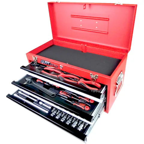 JTC 工具セット64pcs 3段引き出し ベアリングレール 鍵付 ベアリング＆シール挿入工具SET YF-6310 | 工具用品専門通販は