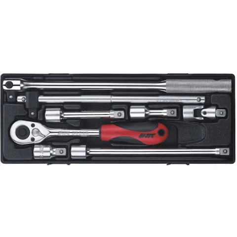 JTC 7PCS ダブルソケットフレキシブルレンチセット JTCK6072