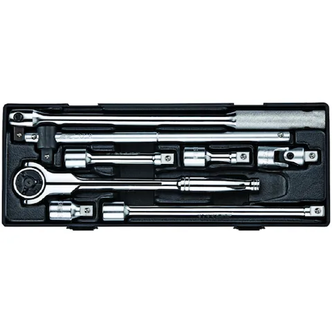 レンチ&ソケットセット JTC 7PCS ダブルソケットフレキシブルレンチセット JTCK6072