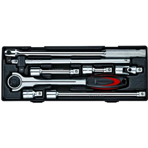 レンチ&ソケットセット JTC 7PCS ダブルソケットフレキシブルレンチセット JTCK6072