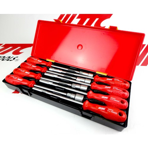 JTC 8pcs ナットドライバーセット JTCK7081 | ファクトリーギア