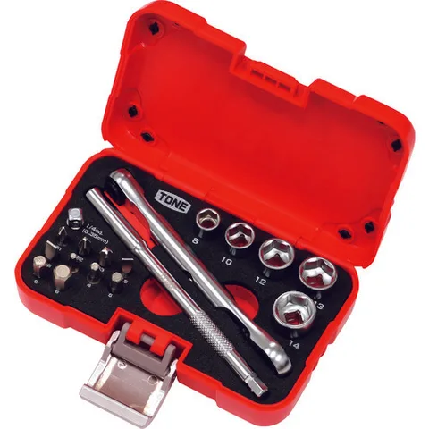TONE ソケットレンチセット 19pcs 1800M | ファクトリーギア