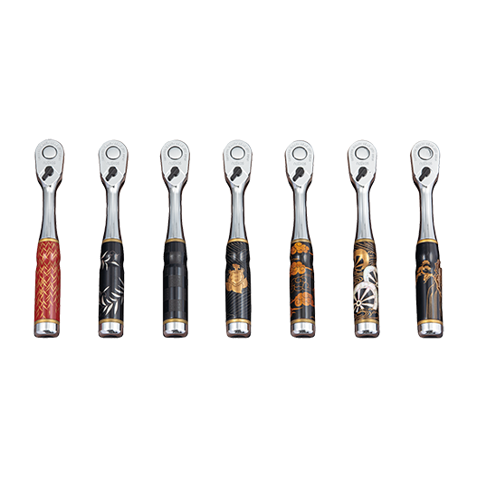 ネル ネプロス 3/8SQ 漆ラチェットハンドル「老亀」 NBR390AJKAM