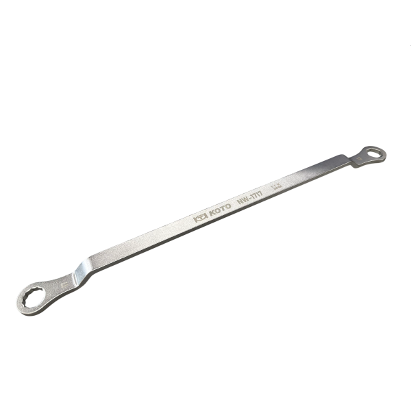 金属製 レンチ型 鉄道部品 約17cm 江東 薄型オフセットメガネレンチ NW-1717 | 工具用品専門通販は