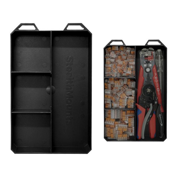 ステルスマウント　BLACK Quad PacTray　PAC-TRY-BLK-4-1