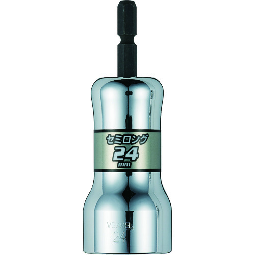 ベッセル　剛鍛セミロングソケットＳＬ　対辺２４×９０ｍｍ　SL202490