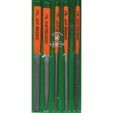 ツボサン 組ヤスリセット5本組 中目 ST005-02 | 工具用品専門通販は
