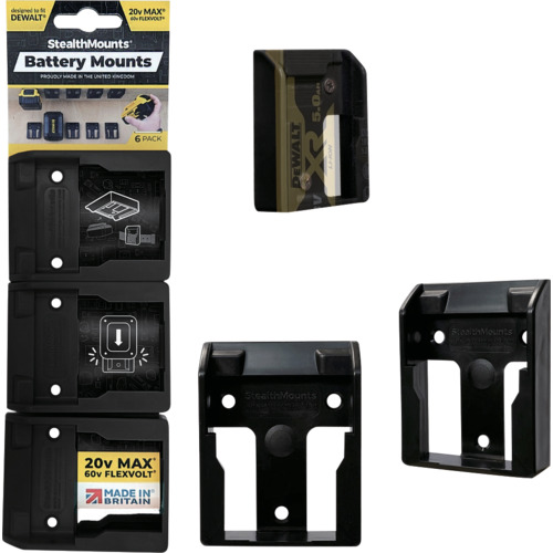 ステルスマウント バッテリーマウントマキタ18V用（6個入り