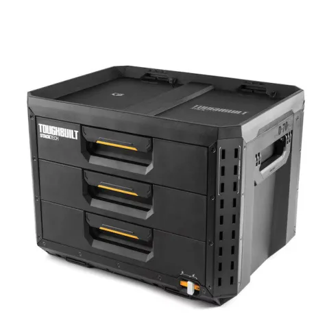 タフビルト 3ドロワー収納BOX TB-B1-D-70-3 | ファクトリーギア - 公式