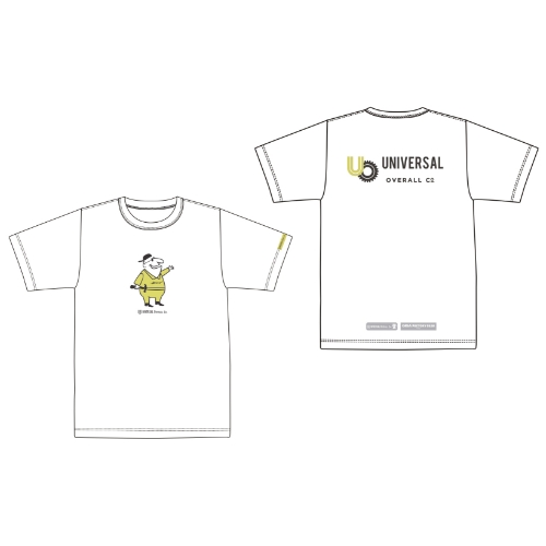 ユニバーサルオーバーオール x DEEN コラボTシャツ UF2413202FG