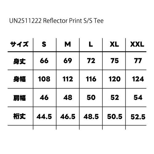 ユニバーサルオーバーオール PROFESSIONAL Reflector PT S/S T　UN2511222_