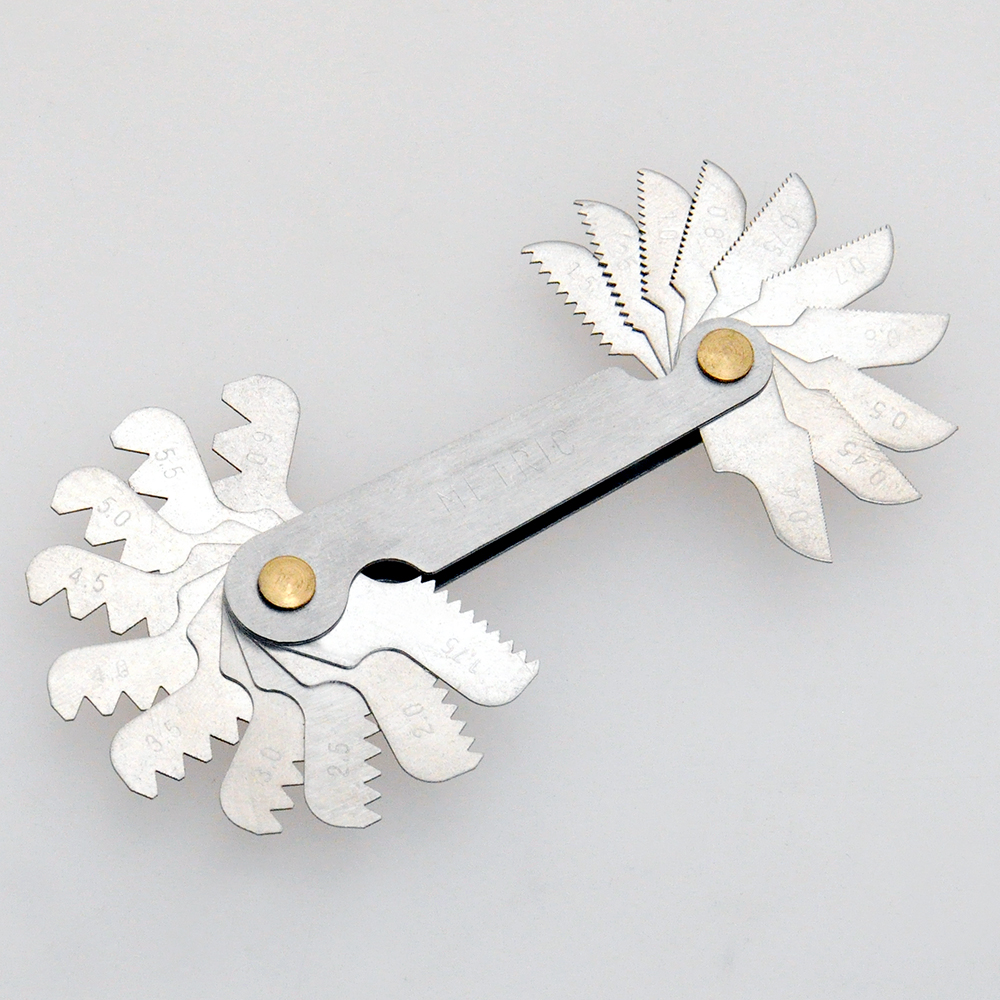 スクリューピッチゲージ（ミリ用）　YF-7103M