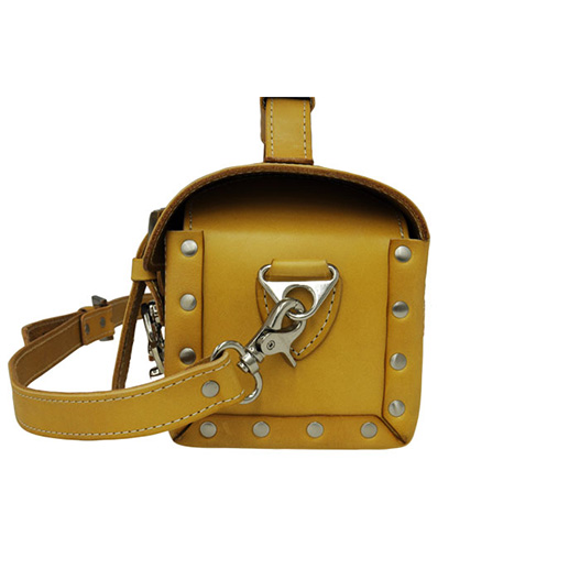 DEEN レザーツールバッグ・ブラック（ショルダー付き） DNHB-01BK-S