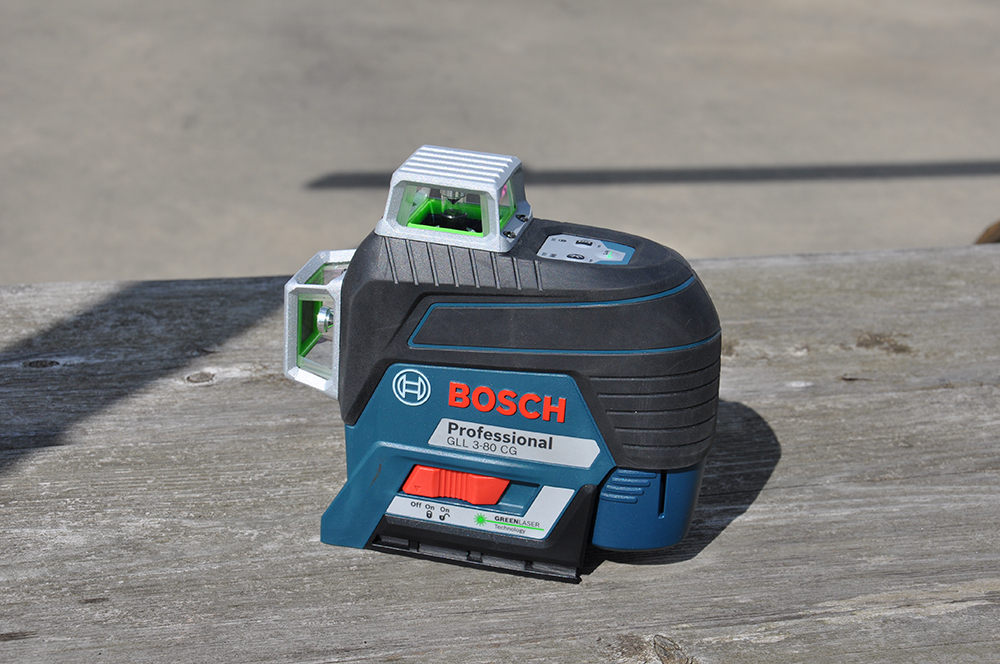 ボッシュ レーザー墨出し器 フルライン GLL3-80CG | ファクトリーギア