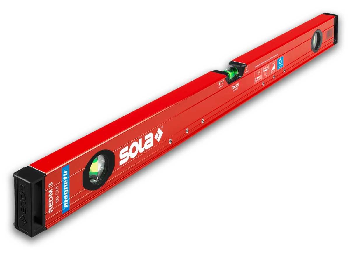 ソラ マグネティック アルミボックス水平器 全長30cm AZM30 1820301 