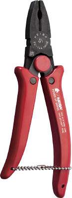 ケイバ　パワーアップペンチ（レッド）　１６５　PU-166R