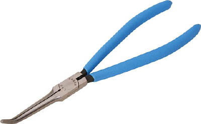 メリー　ロングハンドル先曲りニードルプライヤＬ６０　L-60