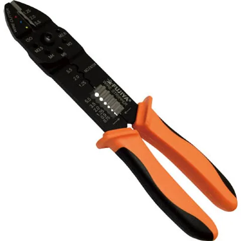 フジ矢 万能電工ペンチ 240mm 絶縁・裸端子用 FA104 | 工具用品