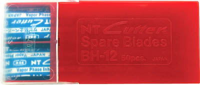 ＮＴ　替刃　Ｈ－１型用薄刃０．２５厚　BH-12