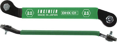 エンジニア　薄型ベントレンチ（ＨＥＸ２．０×２．５ｍｍ）　DHX-01