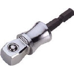 トップ　電動ドリル用フレックスソケットアダプター　差込角９．５ｍｍ　ESA-3F